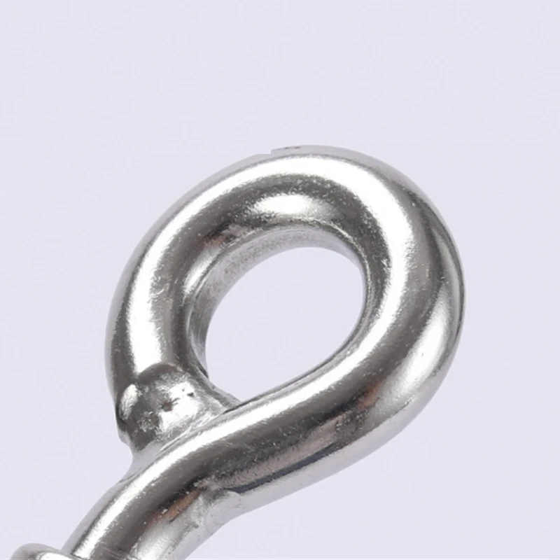 ステンレス鋼の釣り針,5本のワイヤーの張力,タイプm4,ステンレス鋼,304フックとアイクラスプ