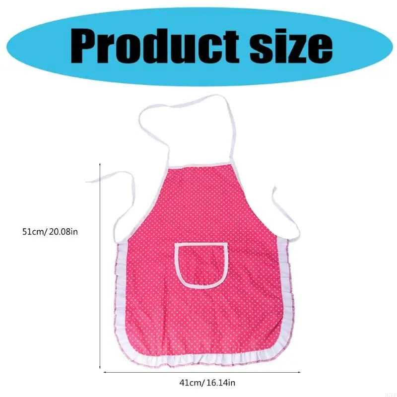 4pcs أطفال الطهاة يلعب الأدوار مجموعة الطهاة قبعة القبعة ساحة الأطفال طبخ مجموعة الخبز h7ef