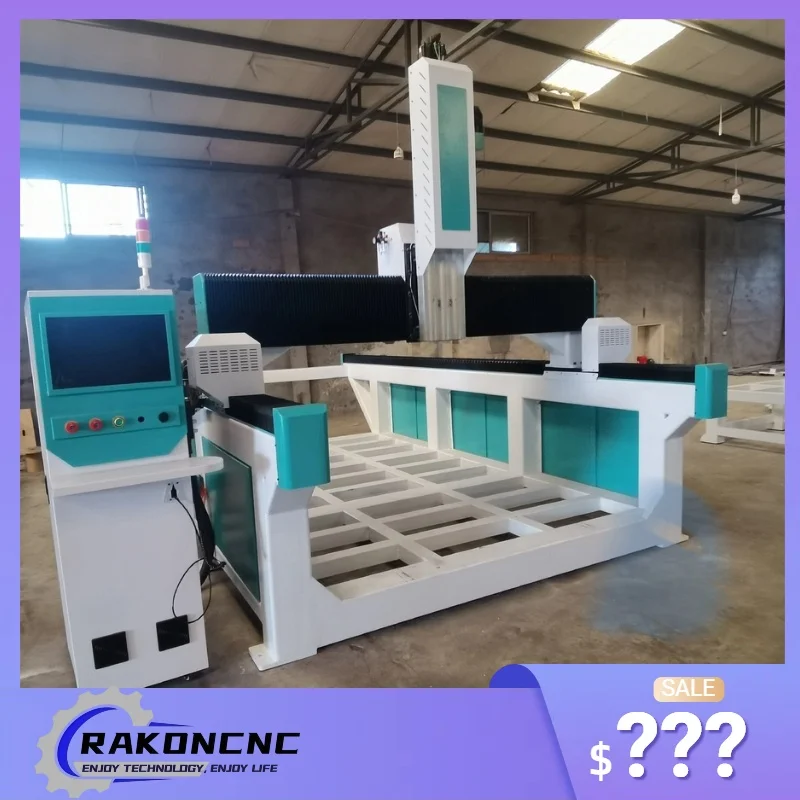 Mesin Pemotong Busa 3D CNC Router Busa Aluminium Kayu Mesin Ukir Busa