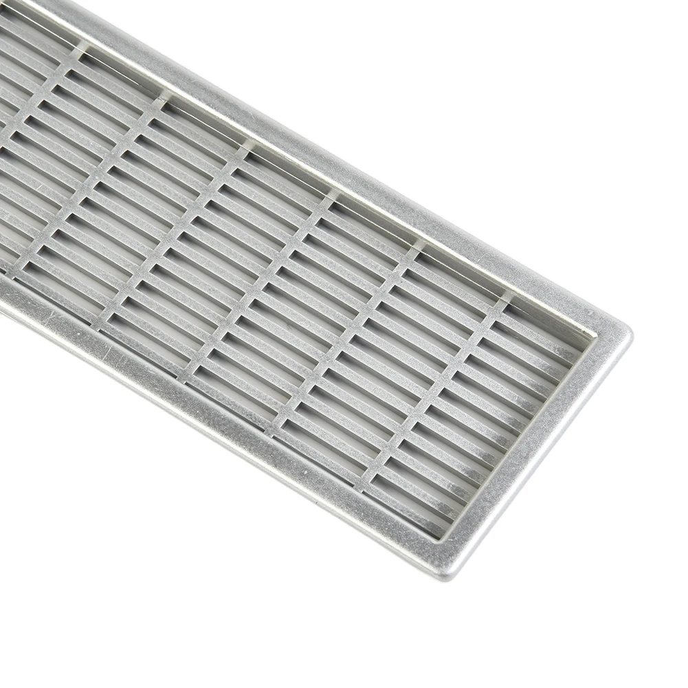 Lemari Kabinet Ventilasi Udara Kisi Ventilasi-Penutup Plastik Persegi Panjang Knalpot Mesh Mebel Perangkat Keras Dekorasi Rumah Aksesori