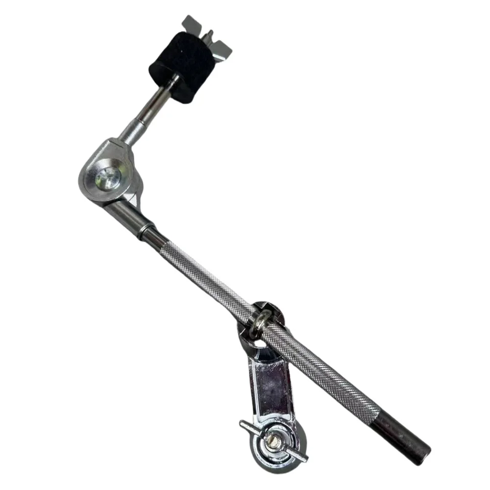 Adjustable Cymbal Boom Arm with Clamp Holder Bracket,Cymbal Extension Rod Clamp On Drum Cymbal Stand