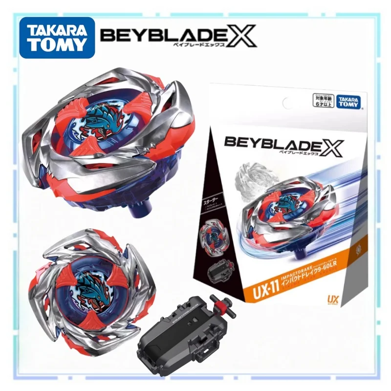 

TOMY Beyblade X UX-11 Ударный балансный боевой гироскоп с летающим драконом и защитой от ударов, более прочная игрушка для мальчиков, подарок на праздник