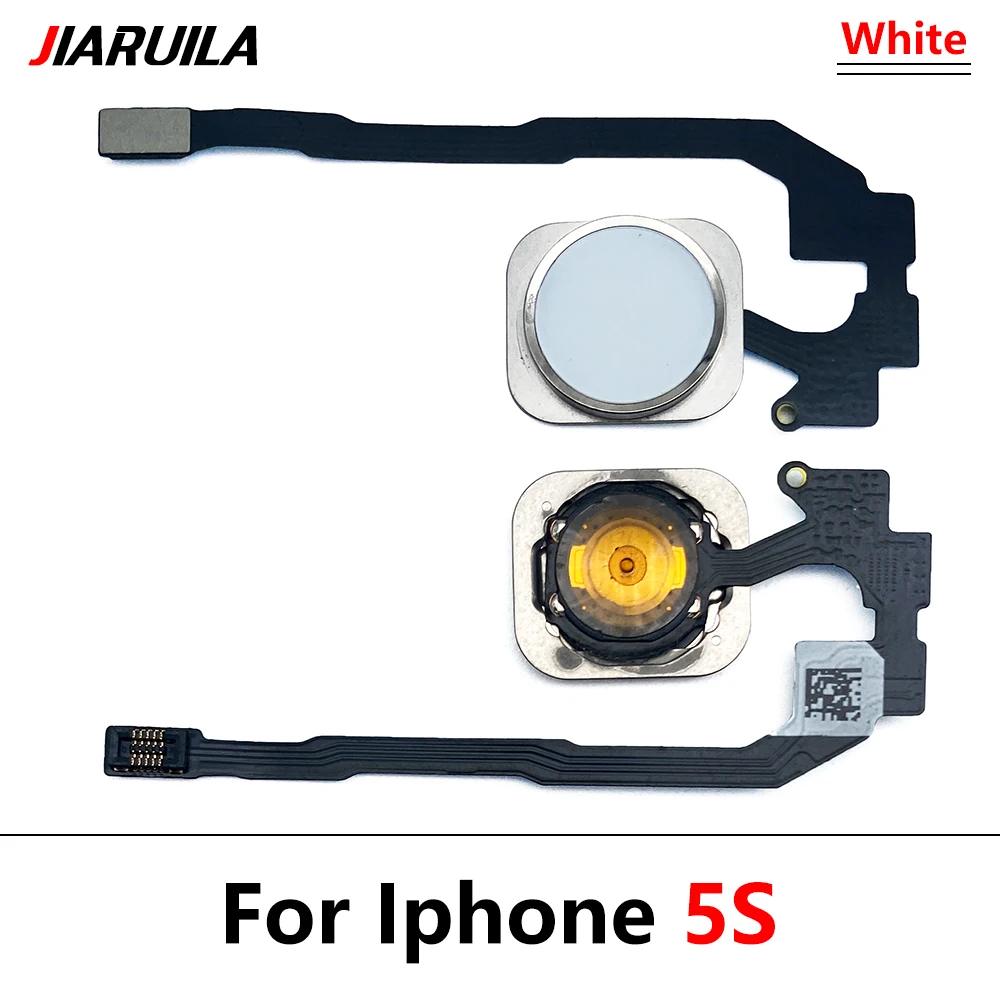 Botón de inicio y Home Touch ID, botón de retorno de huella dactilar, Conector de conexión de placa base, Cable flexible para iPhone 6s plus 8 7