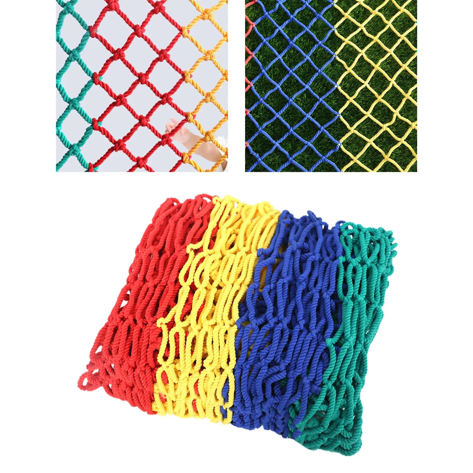 Rope Netting for Kids Nylon Sports Netting for Outdoor Wall Staircase image 3