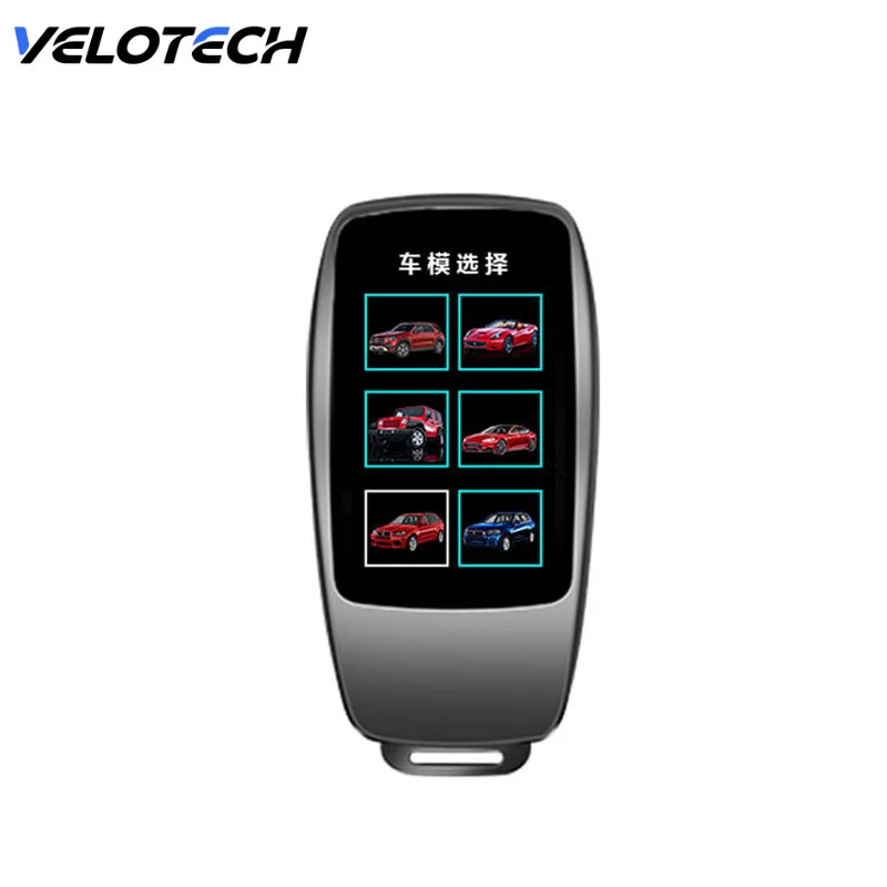 

LCD Smart Remote Car Key With Mobile Phone Interconnect Touchscreen Digital One-Key Start Comfort Entry For Benz