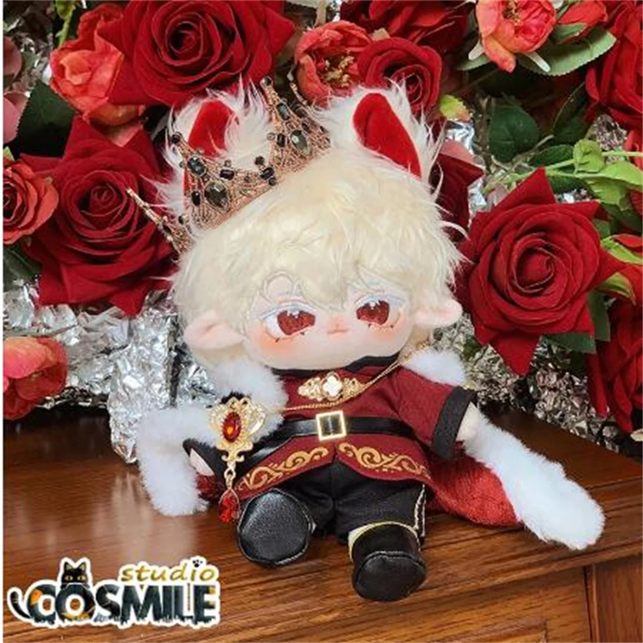 European Royal General Classical Elegant Little Prince Knight Coronation for 20cm Plush Doll Clothes Clothing Costume SL Sa Apr