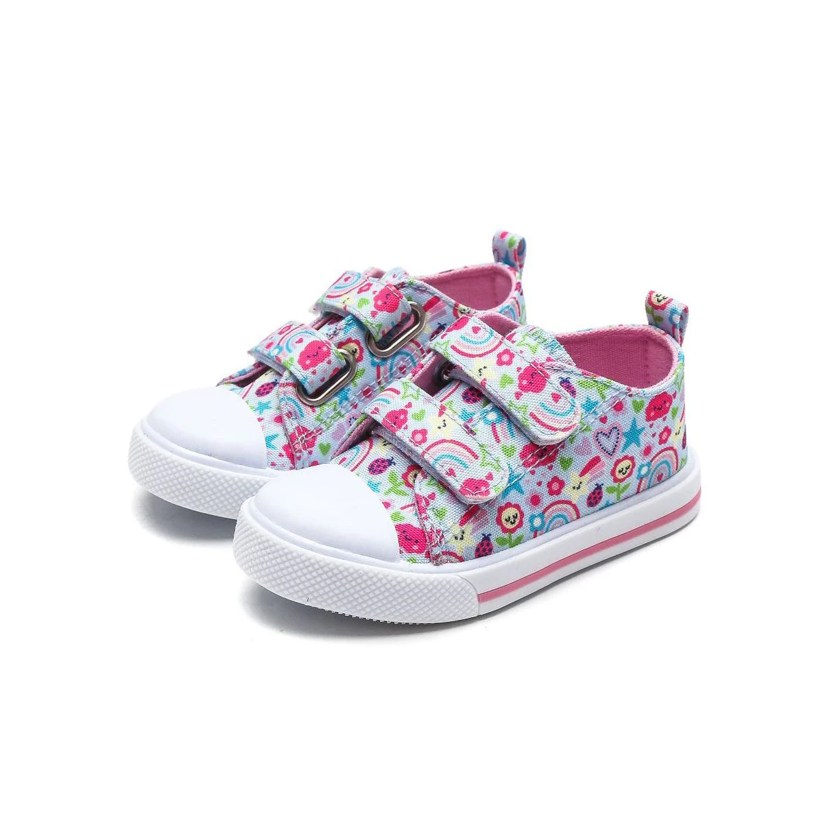 Baby Girls Canvas Shoes Cartoon Cute Classic Canvas Shoes Casual Shoes