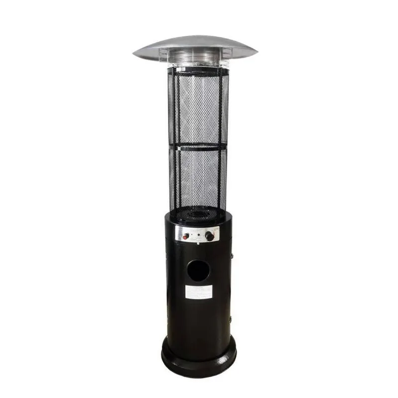 Outdoor gas heaters, portable heaters, for patio bars