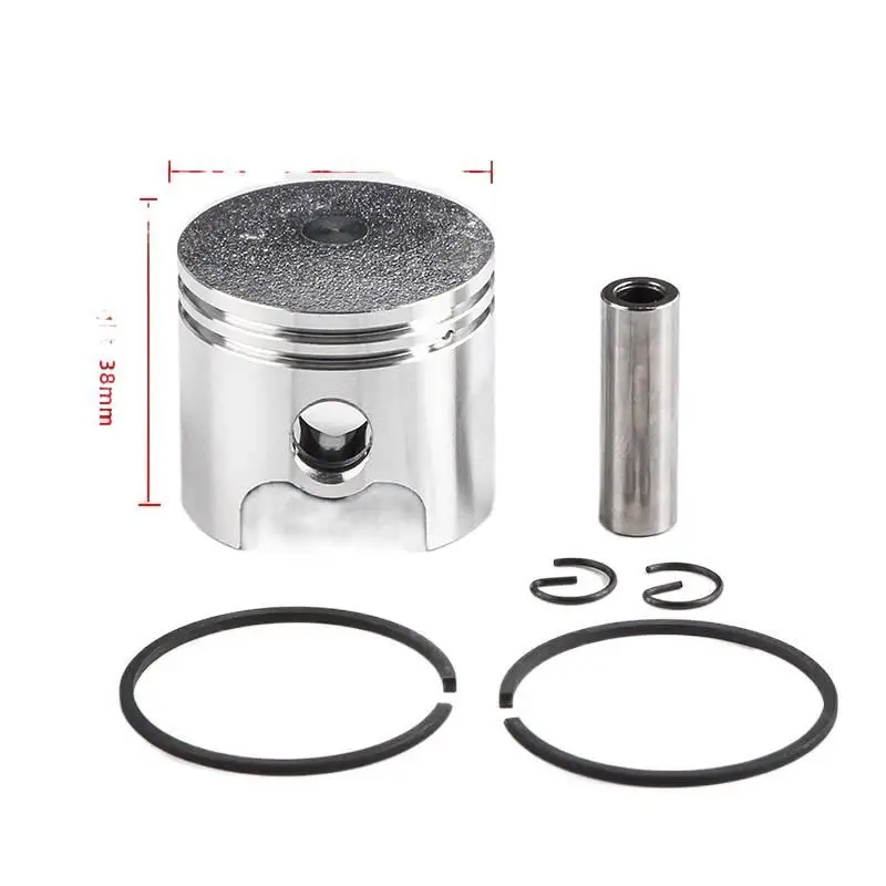 잔디 깎는 기계, 브러시 커터, 헤지 트리머용 4행정 G45 프리미엄 피스톤 링 세트, 피스톤 직경 40mm 액세서리