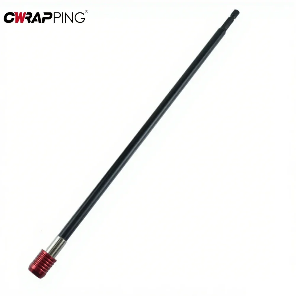 Hexagonal Extension Quick Tool Sets Power 60-300mm Accessories Release Battery Self-locking Connect Dremel Screwdrivers Rod Red view 4