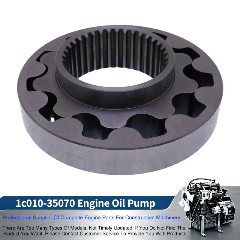 1c010-35070 Engine Oil Pump For Kubota V3300 V3600 V3800 Tractor M100xdtc M105sds M108xdtc M8200 M8540f M9000 M9540dt M9960hd