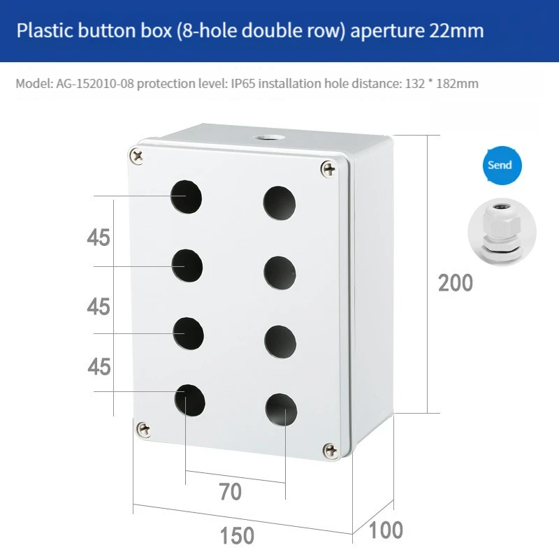 Variant: 8hole 22mm