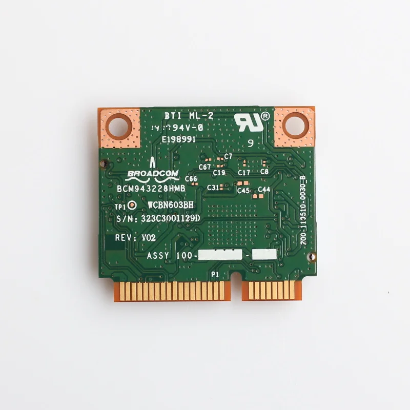 

Bluetooth Wifi Card 300Mbps 2.4g/5g BCM943228HMB