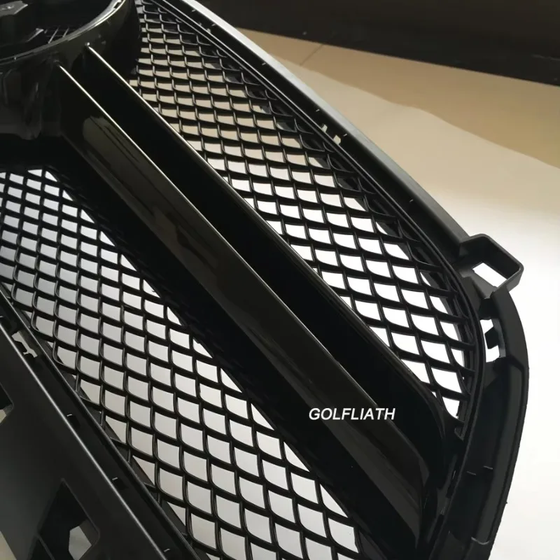 شبكة أمامية على الطراز A45 مناسبة لسيارة Mercedes Benz A-Class W176 A180 A200 A220 A250 قبل تجميل 2013 2014 2015 #6