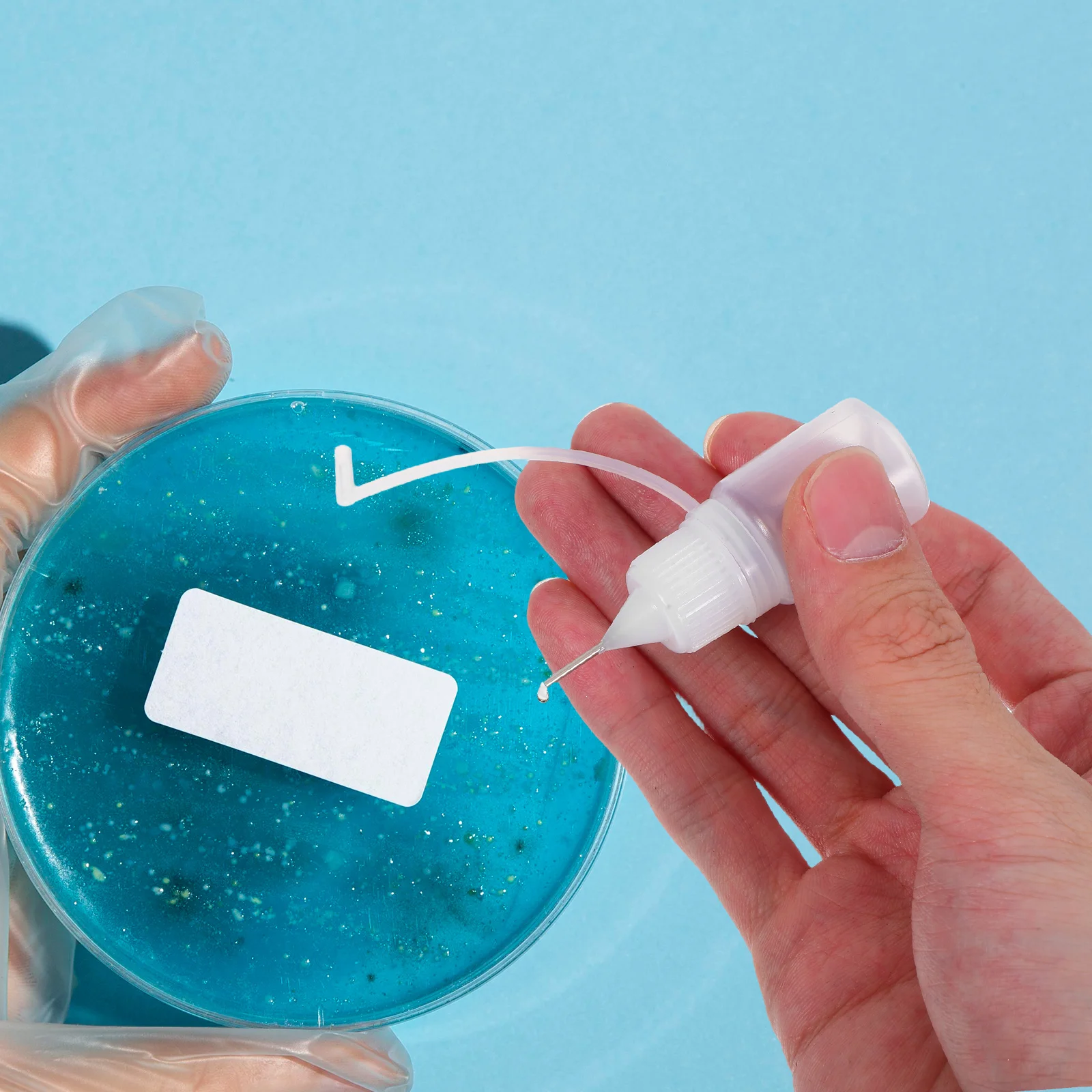 10 Pcs Addition Bottle Precision Needle Oil Bottles Needle Tip Applicator Glue Dispenser Squeeze Paint Lab Craft Tool