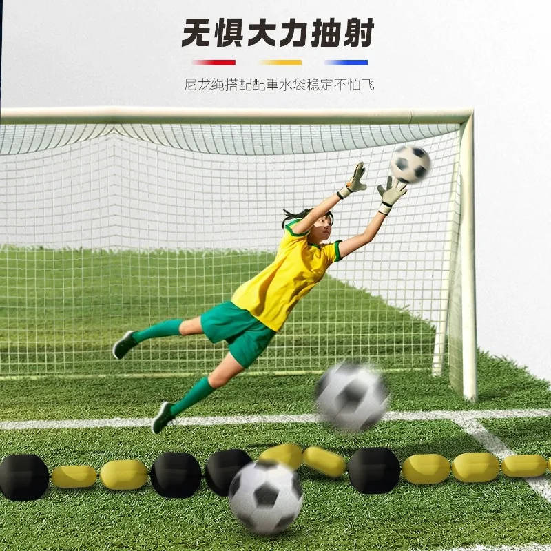 Football Goalkeeper Training Rebound Chain Player Goalkeeping Agility Reaction Training Poker Reaction Training Auxiliary