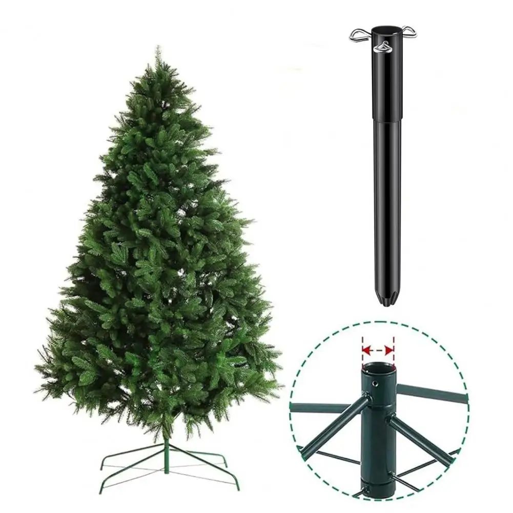 Christmas Tree Height Extender Artificial Tree Pole Raiser Metal Christmas Tree Base Extension Pole for Artificial for 0.5-1.25