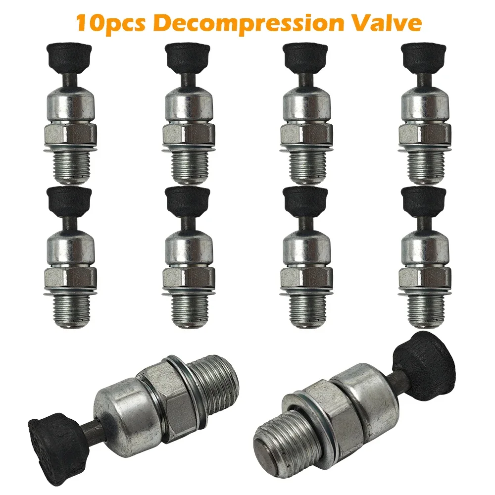 10pcs Decompression Valve For STIHL MS660 MS460 MS440 MS390 MS381 MS361 MS360 MS260 Partner Makita Dolmar Warcker Chainsaw