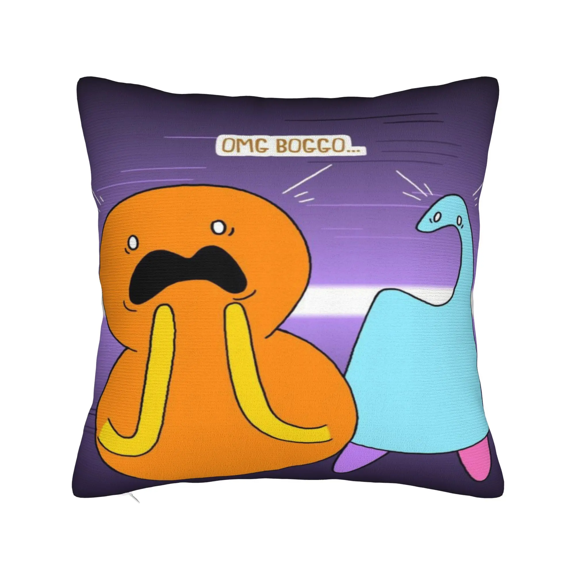 The Land Of Boggs Pillow Case  Soft Pillow Cover Funny Pillowcases For Living Room Bed Chair