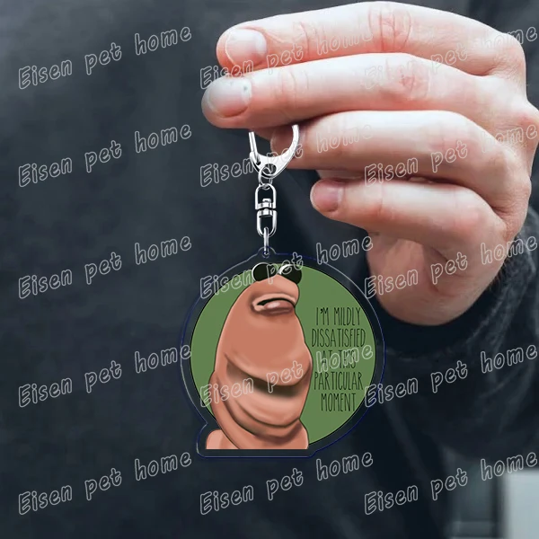مضحك الإبداعية شخصية ماركوس المفاتيح الاكسسوارات حقيبة سحر لطيف المرأة ألعاب Keyrings مجوهرات المشجعين الأصدقاء هدية