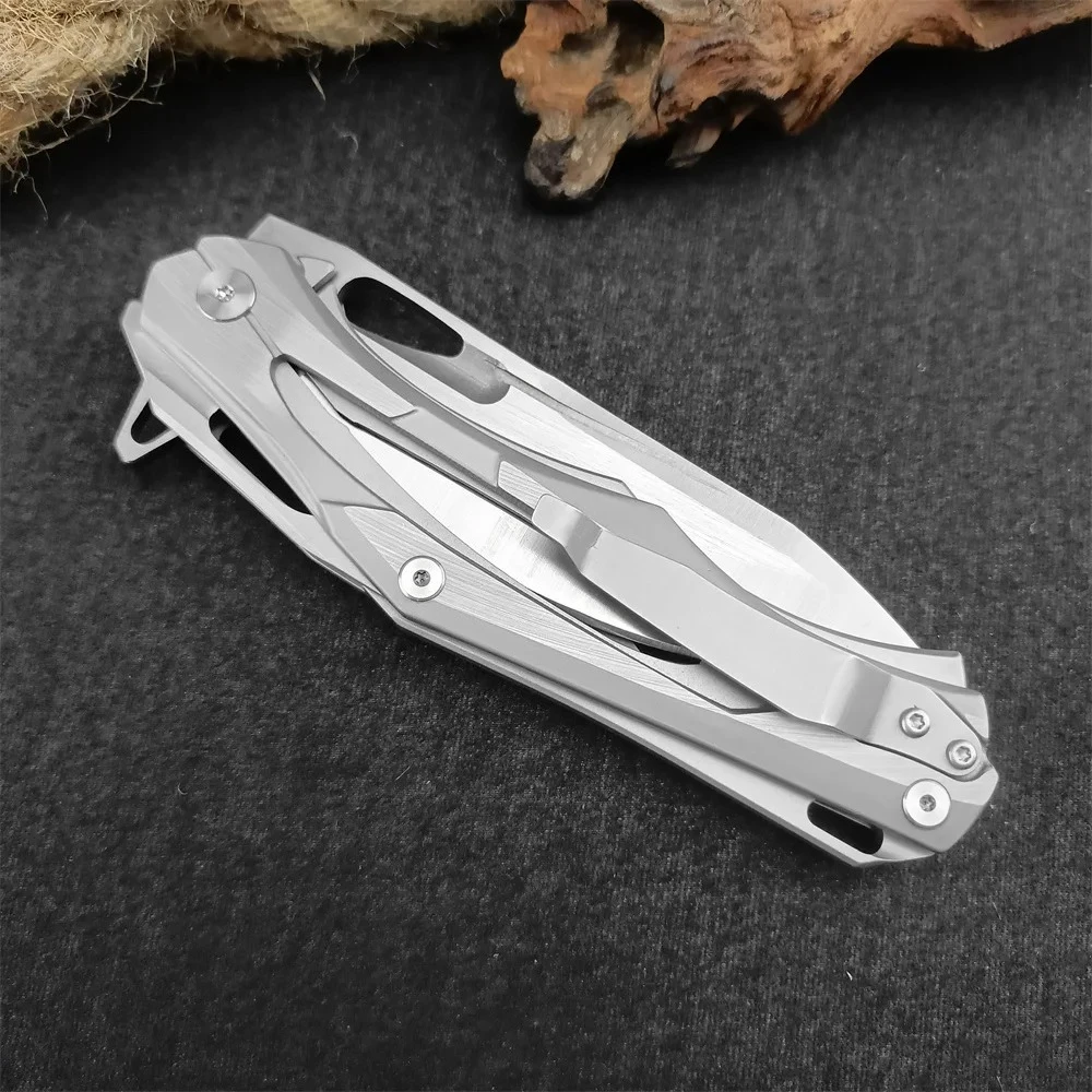 سكين جيب قابل للطي EDC بمقبض ف - مراجعة Edc Carry All وسعره