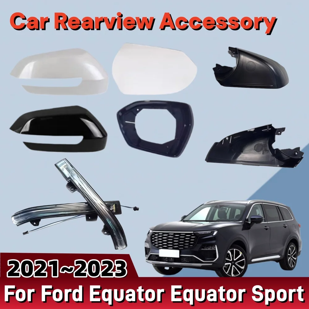 

Car Rearview Accessory For Ford Equator Equator Sport 2021 2022 2023 Exterior Scratch Protective Decoration Upgrade ABS Plastic