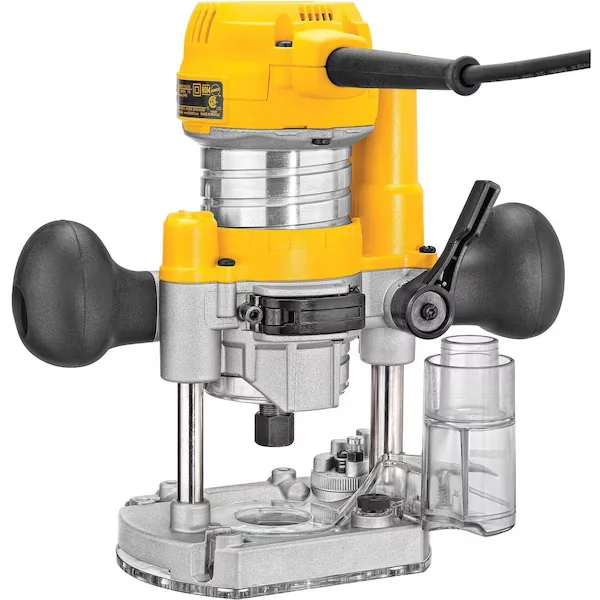 Compact Router Dust Collection Adapter for Plunge Base