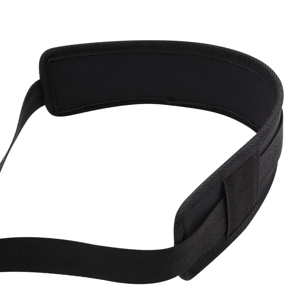 ألعاب قيود عبودية BDSM لمنتجات الكبار أصفاد الكاحل من النايلون الأسود ملحقات غريبة ألعاب مثيرة للبالغين #3