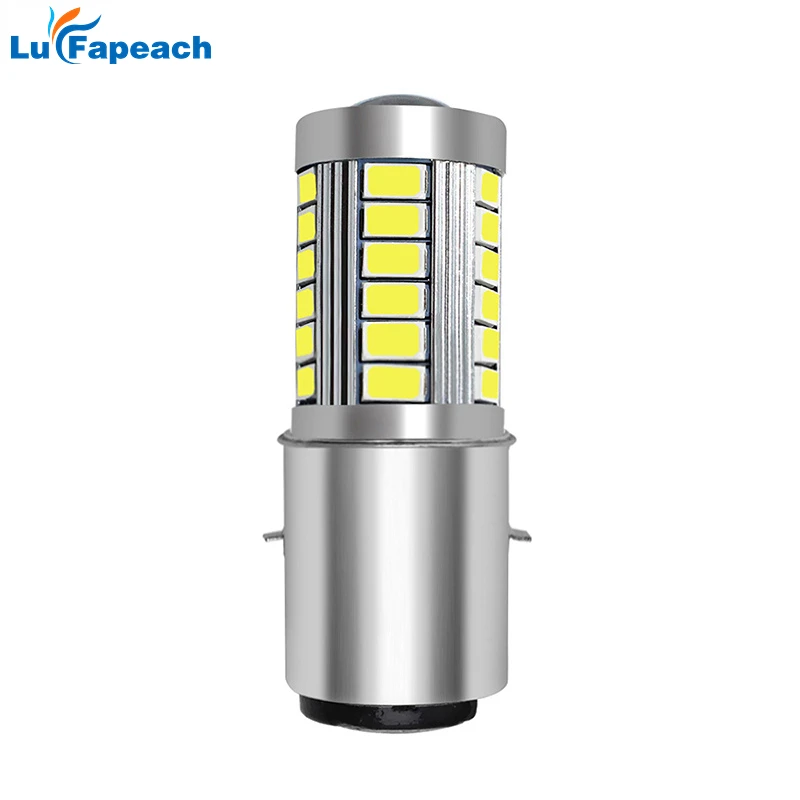 H6 BA20D Motorcycle Headlight Bulb Led Motorbike BA20D Px15d P15d Led Scooter Accessories H6 Motor Light Headlamp DRL Lights