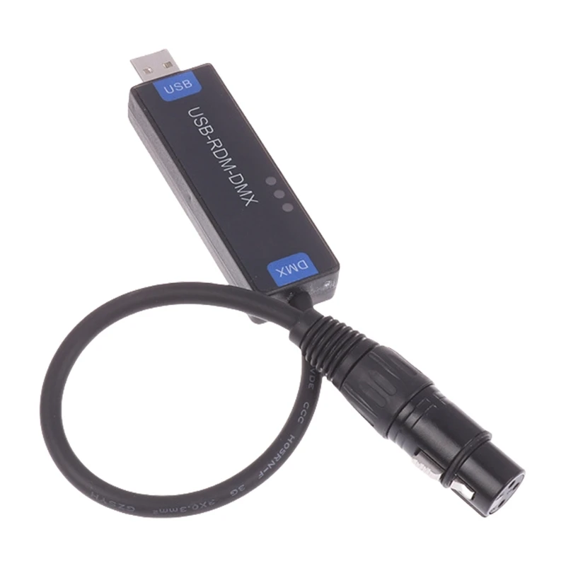 

A2BA 21cm Long USB-RDM Mobile App Control Connection Cable Wireless Controller Cord Wire for Stage Lighting Consoles