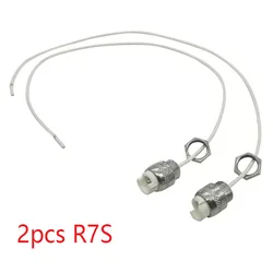 2pcs/lot R7S ceramic lamp holder lamp head lamp tube LED lighting lamp tube heating tube heating tube test machine lamp holder