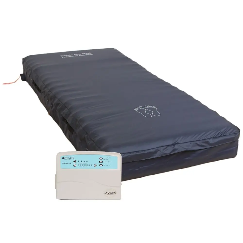

Aire 6000 Low Air Loss Alternating Pressure Mattress, Raised Rails