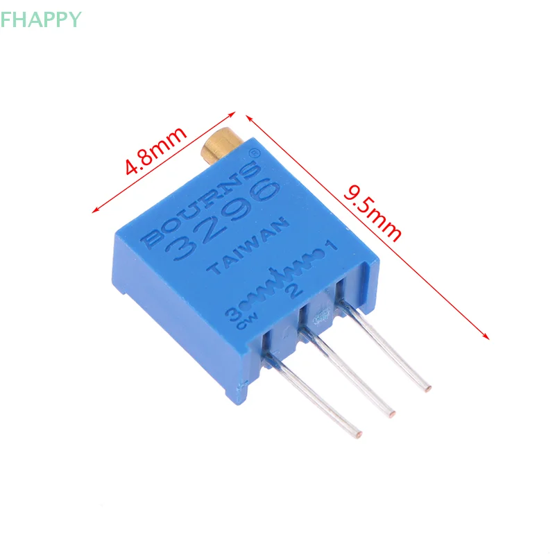 10pcs 3296W 200R 201 3296W201LF 3296 Top Adjustment Potentiometer Tool Accessories