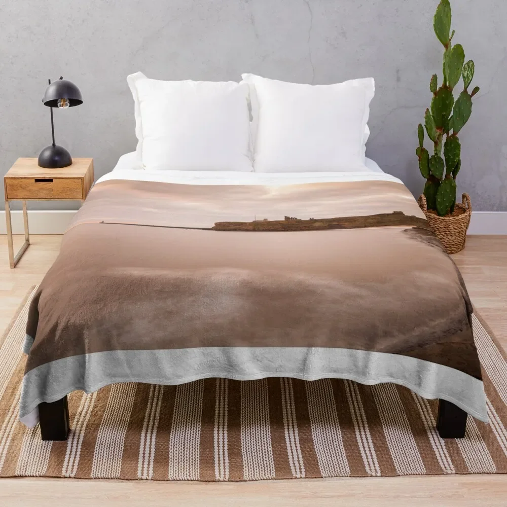 

Sunrise Priory Castle Throw Blanket Shaggy Furry Soft Blanket for Bedroom Living Room