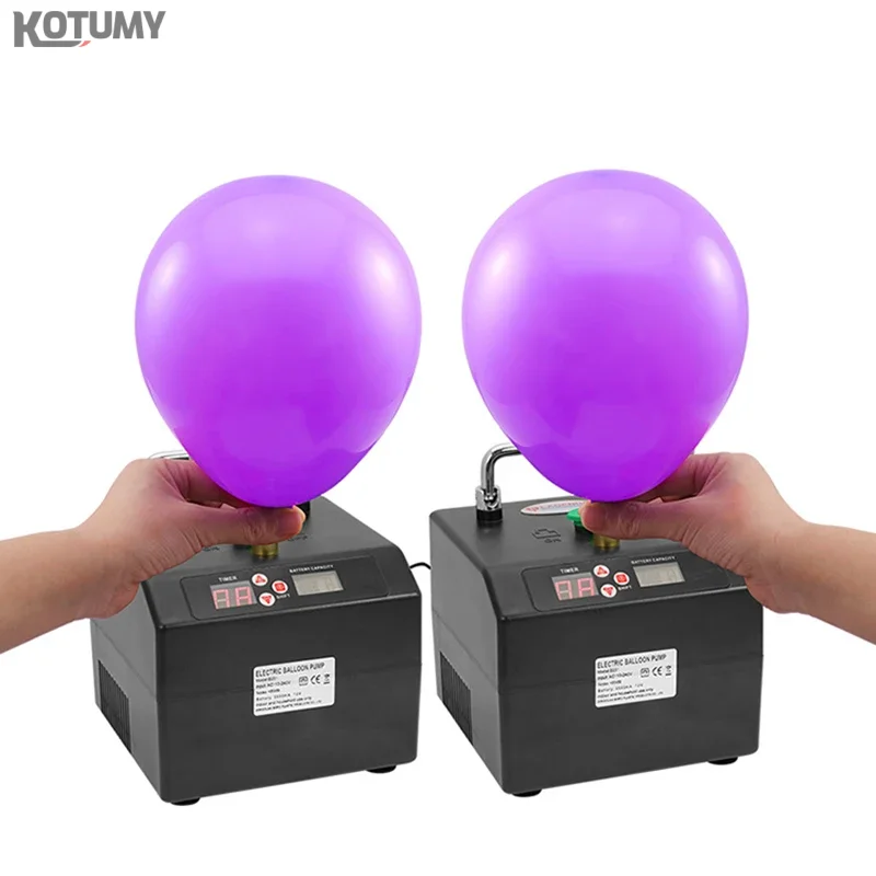 Electric Magic Balloon Inflator 5 Inch High Pressure Single-Hole Long Balloon 110-240V Party Supplies