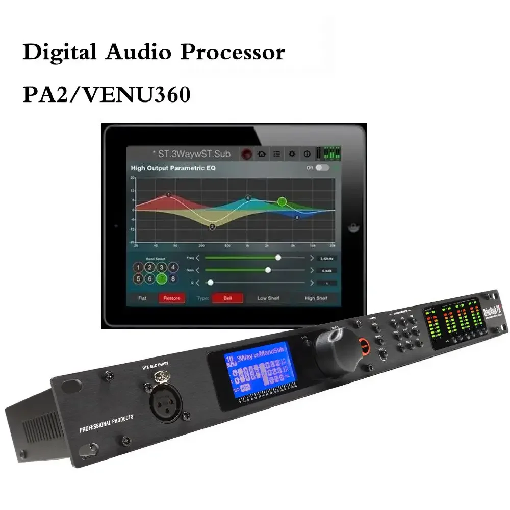 

DBX DriveRack Audio Effects Processor Digital Audio Processor Speaker Management DBX Professional Digital Dsp Audio Processor