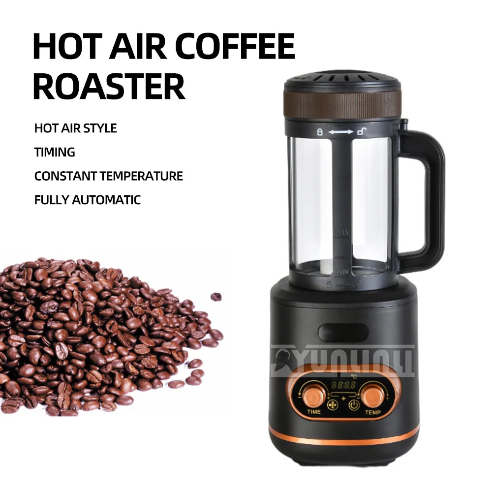 

Coffee Roasters For Home Temperature Control Timing Coffee Bean Roaster Electric Coffee Baking Machine