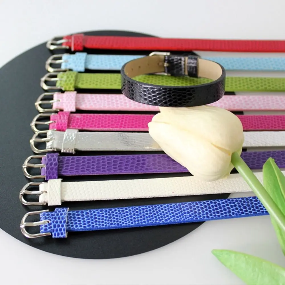 5pcs High Quality Super Mini Doll Waist Belts Artificial Leather 10*210mm DIY Handmade Belt Doll Bag Belt 20cm Cotton Dolls
