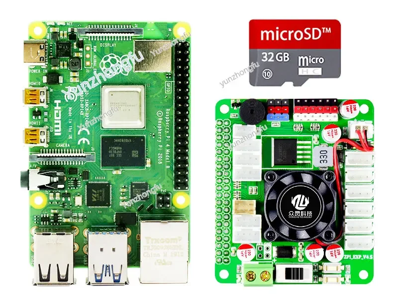 Raspberry Pi 4B Expansion Board Entry Learning Sensor Pi Development  Python Programming