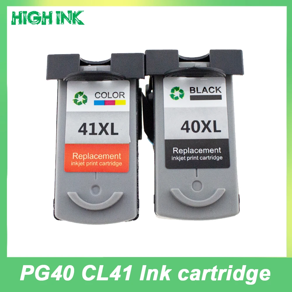 PG-40 CL-41 Compatible Ink Cartridge PG40 For Canon Pixma MP140 MP150 MP160 MP180 MP190 MP210 MP220 MP450 MP470 printer