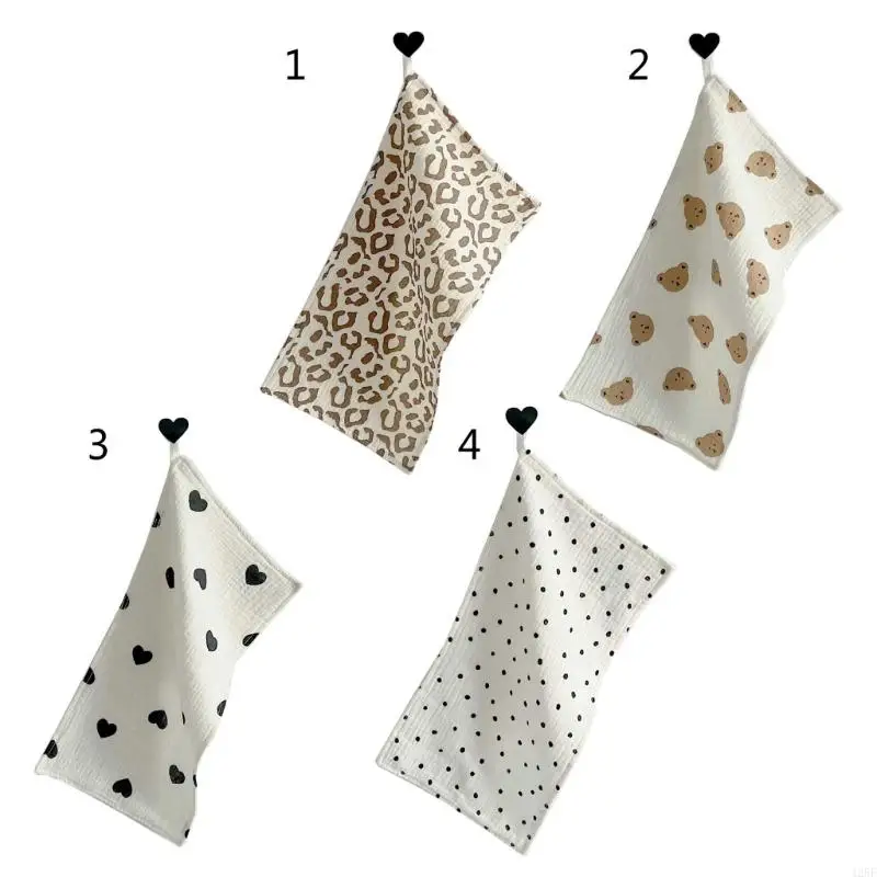 

Baby Face-Cloth Gauze-Cotton Saliva Towel No-Shedding Infant Bibs Nursing Supply 425F