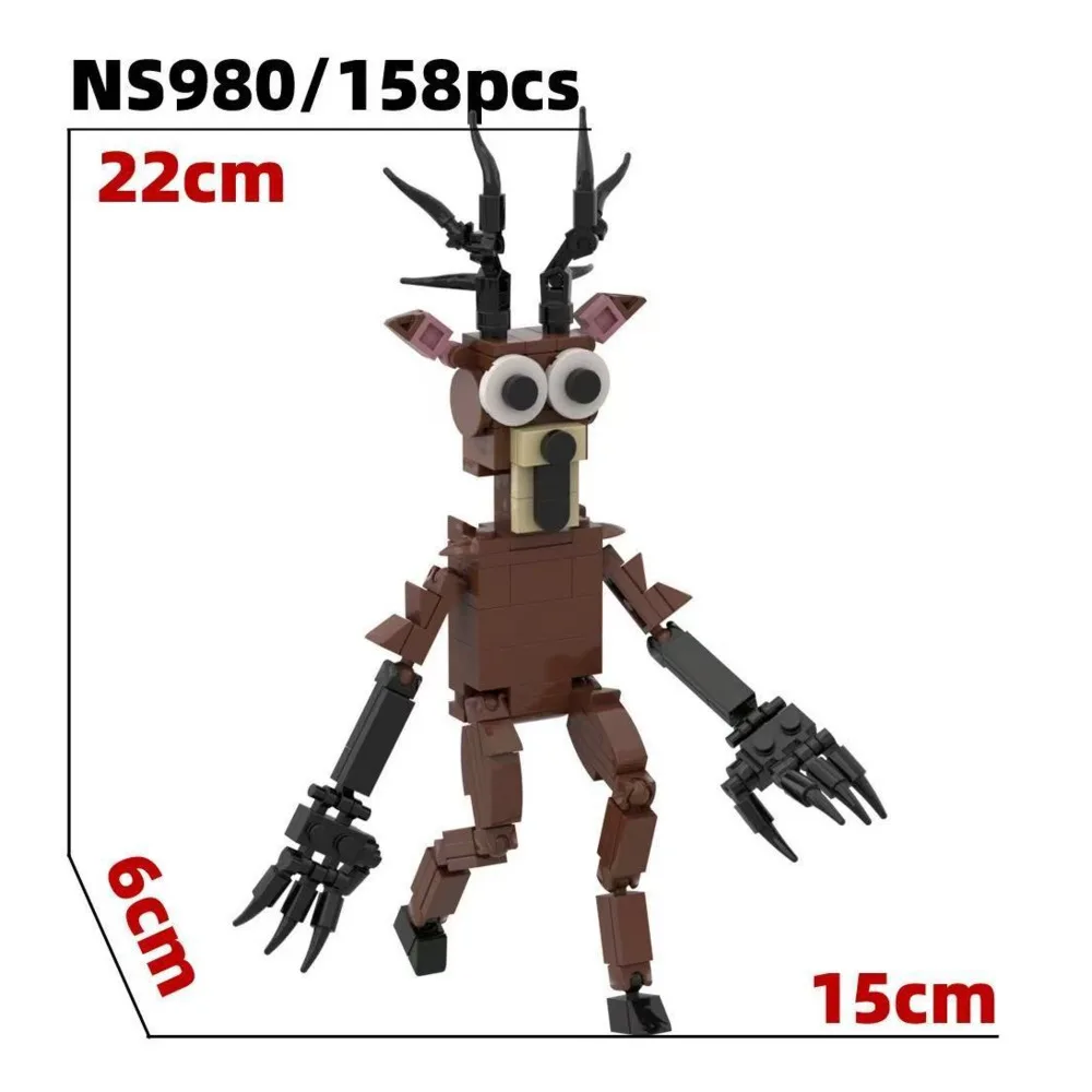 الغزلان 99 ليال البومة أرقام لعبة 99 ليال في الغابة البومة الشكل 99 ليال في الغابة اللبنات لعبة هدية الكريسماس