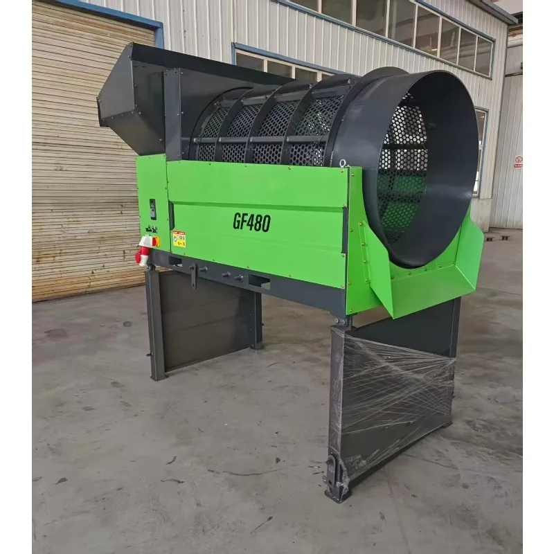 2025 Factory Price Trommel Screen Compost Screening Machine