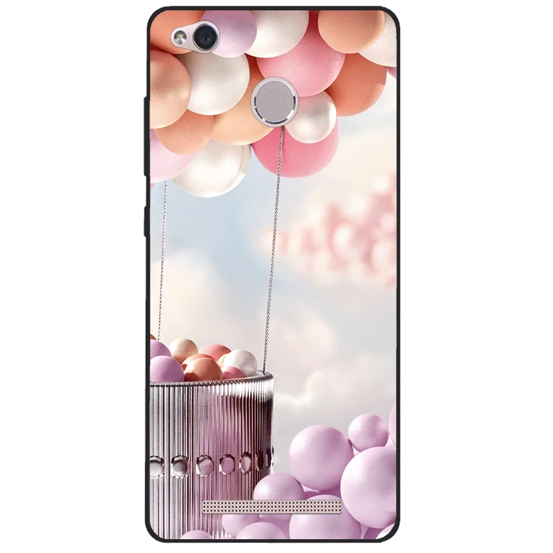 For Xiaomi Redmi 3S Case Redmi 3S Soft Silicone Phone Case For Redmi 3 Pro Redmi 3S Case Cover Cute Animal Bumper Shell 5.0 inch