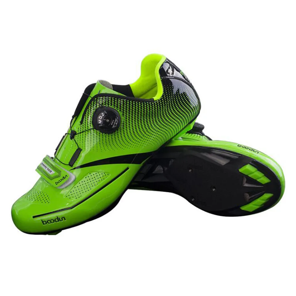 Breathable Pro Self-Locking Cycling Shoes Road Bike Bicycle Shoes Ultralight Athletic Racing Sneakers Zapatos Ciclismo Men Women
