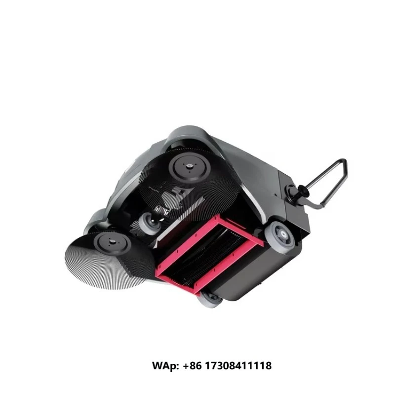 Yangzi Electric Walk-Behind Leaf Lawn Sweeper Commercial Floor Sweeper for Road and Garden Use
