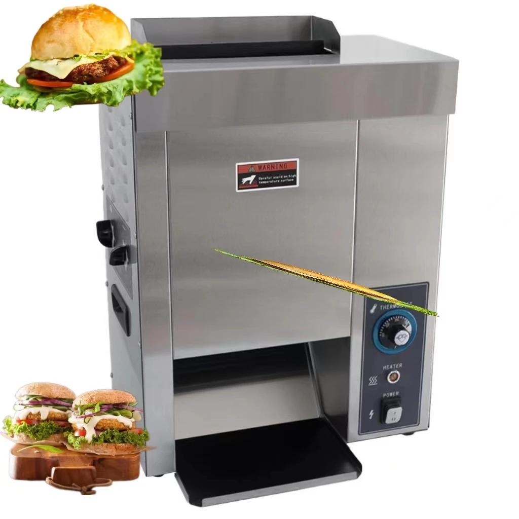 

Automatic Breakfast Sandwich Egg Hamburger Maker Vertical Bun Toaster Grill Hamburger Toaster Machine hamburger bread machine