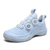 Professional Men Women Badminton Shoes Anti-Slip Tennis Gym Trainers Lightweight Sports Sneakers Outdoor Shoes Blue