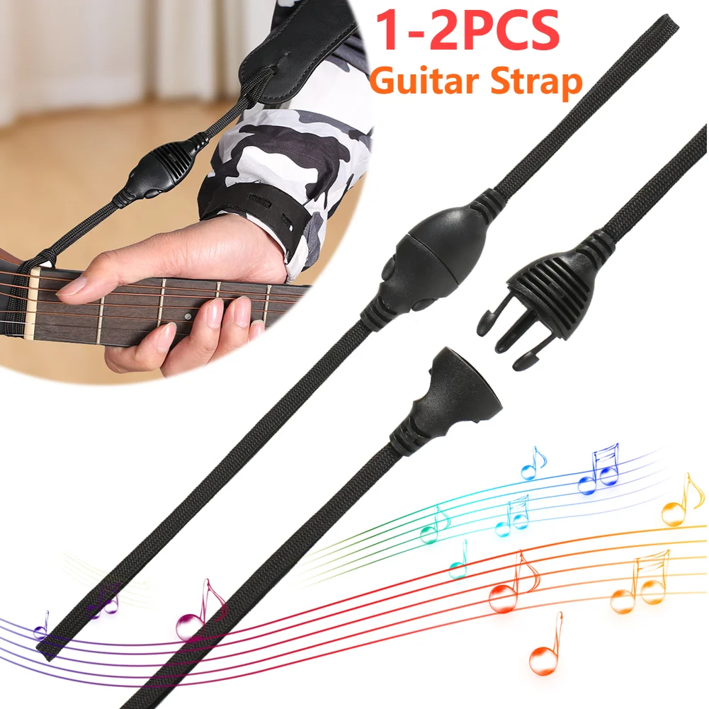 Acoustic Guitar Strap Quick Release Quickly & Safely Attaches Strap To Headstock Guitar Strap Locks for Acoustic Guitar Ukulele