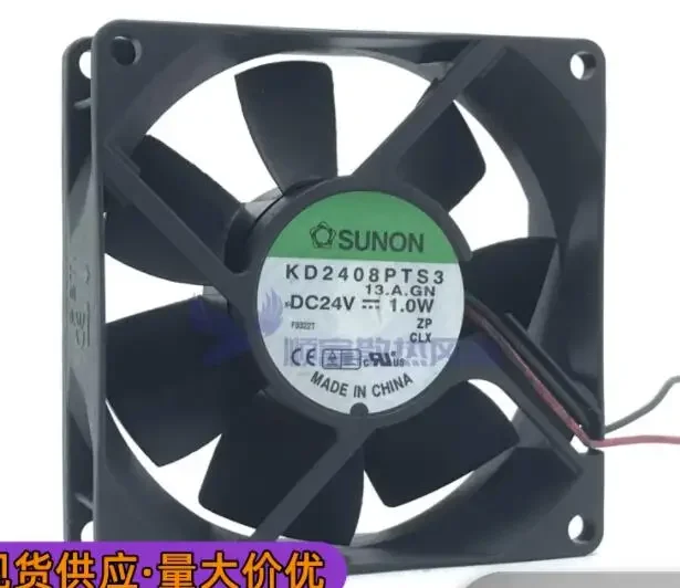 

Ltsf For SUNON KD2408PTS3 DC 24V 1.0W 80x80x25mm 2-Wire Server Cooling Fan8cm